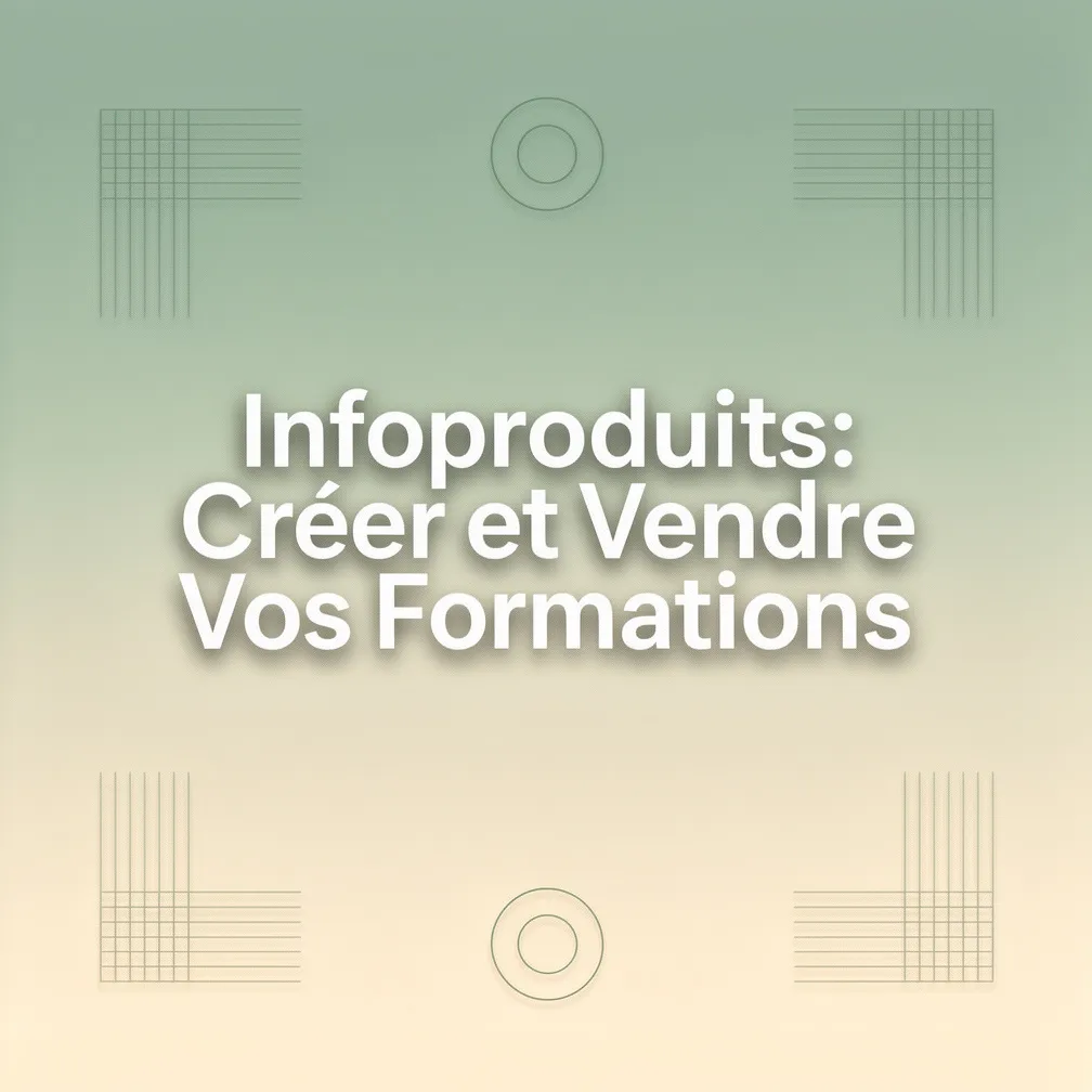 Infoproduits: Créer et Vendre Vos Formations