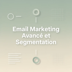 Email Marketing Avancé et Segmentation