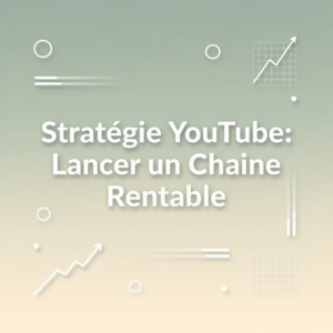 Stratégie YouTube: Lancer une Chaîne Rentable