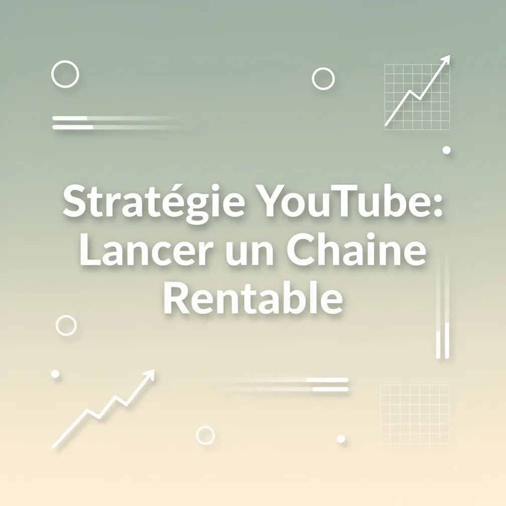 Stratégie YouTube: Lancer une Chaîne Rentable